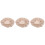 3Pcs Bread Basket Cloth Liner Cotton Linen Light Brown for Storage 5