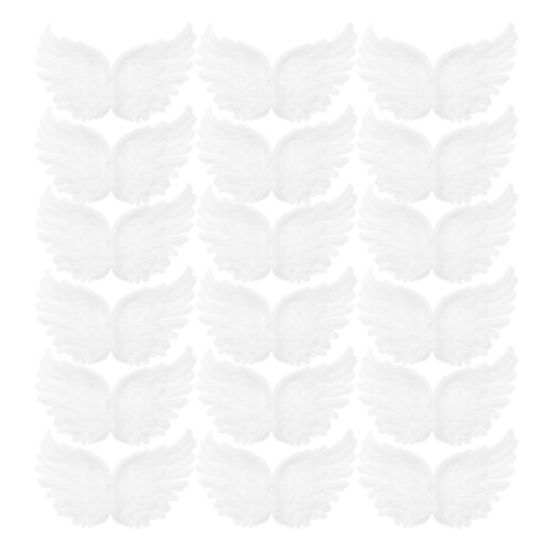 90Pcs Versatile Angel Wing Charms Plastic for DIY Party Outfits 2
