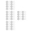 400Pcs Ps Jar Cap Liners White Foam Lid Liners for Kitchen Jar Sealing 5