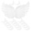 90Pcs Versatile Angel Wing Charms Plastic for DIY Party Outfits 2