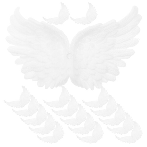 90Pcs Versatile Angel Wing Charms Plastic for DIY Party Outfits 1