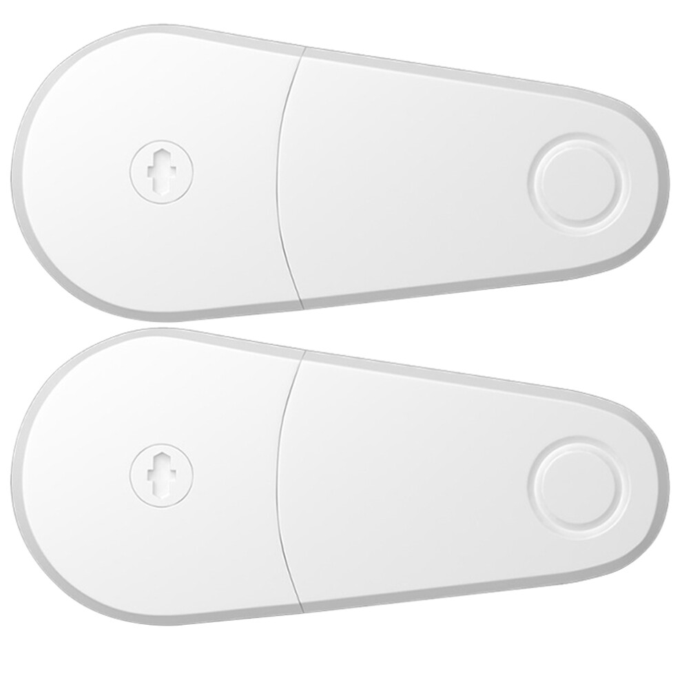 Ohphcall 10Pcs Baby Safety Cabinet Locks White Durable No Drilling Protection