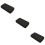 3Pcs Compression-Resistant Black Microphone Carrying Bags for Storage 9