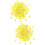 200Pcs Yellow Plastic Cord Locks Multi-Use Drawstring Rope Stoppers 9