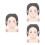 3Pcs Portable Multi Color Face Paint Practice Boards Washable for Home 3