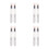 8Pcs Refillable Blush Press Pen Portable Powder Applicator for Women 5