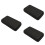 3Pcs Compression-Resistant Black Microphone Carrying Bags for Storage 6
