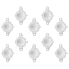 40Pcs Household Dumpling Tools White PP Molds for Easy Dumpling Making
