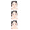3Pcs Portable Multi Color Face Paint Practice Boards Washable for Home 6