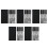 Black PVC Light Shading Stickers for Routers and LED Devices 11