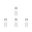8Pcs Refillable Blush Press Pen Portable Powder Applicator for Women 8