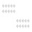 40Pcs Household Dumpling Tools White PP Molds for Easy Dumpling Making 5