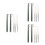 6Sets Durable Metal Chopsticks Multi-Color for Outdoor and Kitchen Use 5