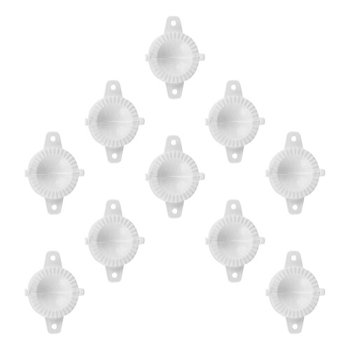 40Pcs Household Dumpling Tools White PP Molds for Easy Dumpling Making 1