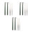 6Sets Durable Metal Chopsticks Multi-Color for Outdoor and Kitchen Use 7