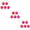 15Pcs Multi Elastic Play Balls for Toddlers Coordination and Fun 10