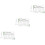3Sets Home Use White Acrylic Memo Boards with Hanging Lanyard 7
