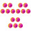 15Pcs Multi Elastic Play Balls for Toddlers Coordination and Fun 4