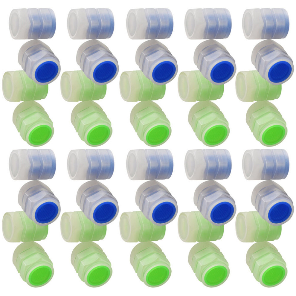 200Pcs Assorted Color Plastic Tire Valve Stem Caps For Car Truck Diy 3404206510368