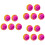 15Pcs Multi Elastic Play Balls for Toddlers Coordination and Fun 7