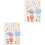2Pcs Blue Work Planner Notepad with Ribbon Marker for Daily Use 3