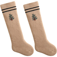 4Pairs Breathable Thickened Baby Long Stockings Non-Slip Toddler Socks