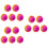 15Pcs Multi Elastic Play Balls for Toddlers Coordination and Fun 8
