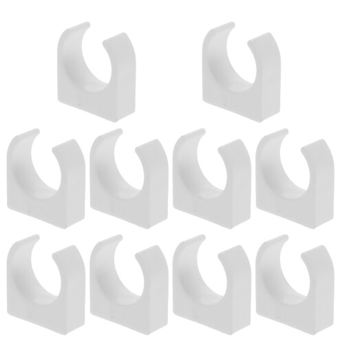 30Pcs White Plastic Motor Holder Versatile Model Parts Mount Bracket 2