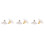 300Pcs Gold Earring Backs Elegant Bright Color Lightweight and Durable 4