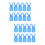 20Pcs Simple Operation Covers Thick Protective Hook Guards 8