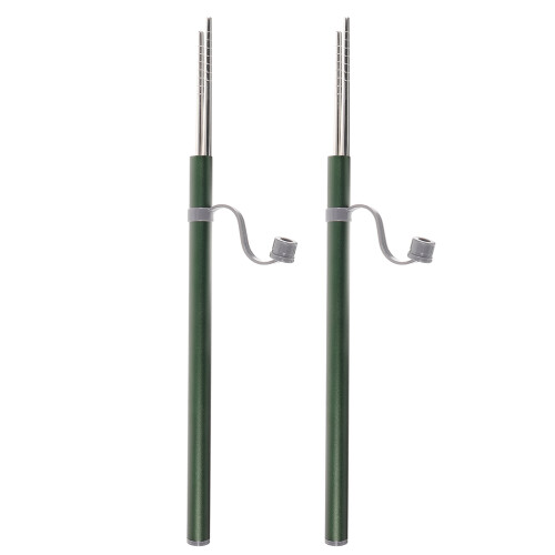6Sets Durable Metal Chopsticks Multi-Color for Outdoor and Kitchen Use 1