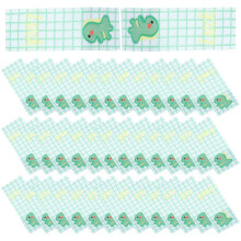 300Pcs Green Animal Craft Label DIY Shoes and Hat Decorative Tags