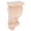 5Pcs Durable Wood Corbels Khaki Decorative Brackets for Interiors 1