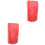 2Pcs Highly Detailed Fake Pork Slice Model Plastic Kitchen Meat Prop 2