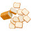 64Pcs Tpr Adorable Toast Model Erasers Bulk Erasers for Home Use 2