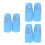 36Pcs Sky-Blue Stackable Plastic Cups for Games Party 9