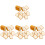 64Pcs Tpr Adorable Toast Model Erasers Bulk Erasers for Home Use 5