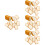 64Pcs Tpr Adorable Toast Model Erasers Bulk Erasers for Home Use 8