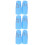 36Pcs Sky-Blue Stackable Plastic Cups for Games Party 10