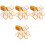 64Pcs Tpr Adorable Toast Model Erasers Bulk Erasers for Home Use 6