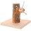 3Pièces Roue Hamster Bois Naturel Rongeurs Khaki 1