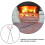 Iron Fireplace Tong with Handle Multi Color Firewood Clamp 8