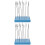 2Sets Model Coloring Clip Stand Adjustable Clamp Base Metal Plastic 7