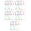 30Pcs Bass Guitar Effect Cable Metal Rubber Durable Patch Cable Set 5