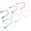 30Pcs Bass Guitar Effect Cable Metal Rubber Durable Patch Cable Set 1