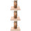 3Pièces Roue Hamster Bois Naturel Rongeurs Khaki 9