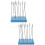 2Sets Model Coloring Clip Stand Adjustable Clamp Base Metal Plastic 9