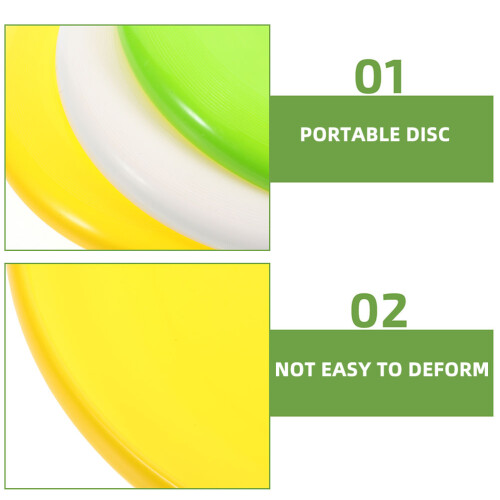 6St Pe Golf Schijven Set Lichtgewicht Outdoor Disc Golf Training Tools 2