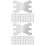 200Pcs Silver Aluminum Bandage Clips Portable Fixators for Daily Use 7