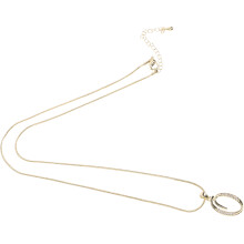 4St Decoratieve Koperen Letter O Ketting Dames En Tieners